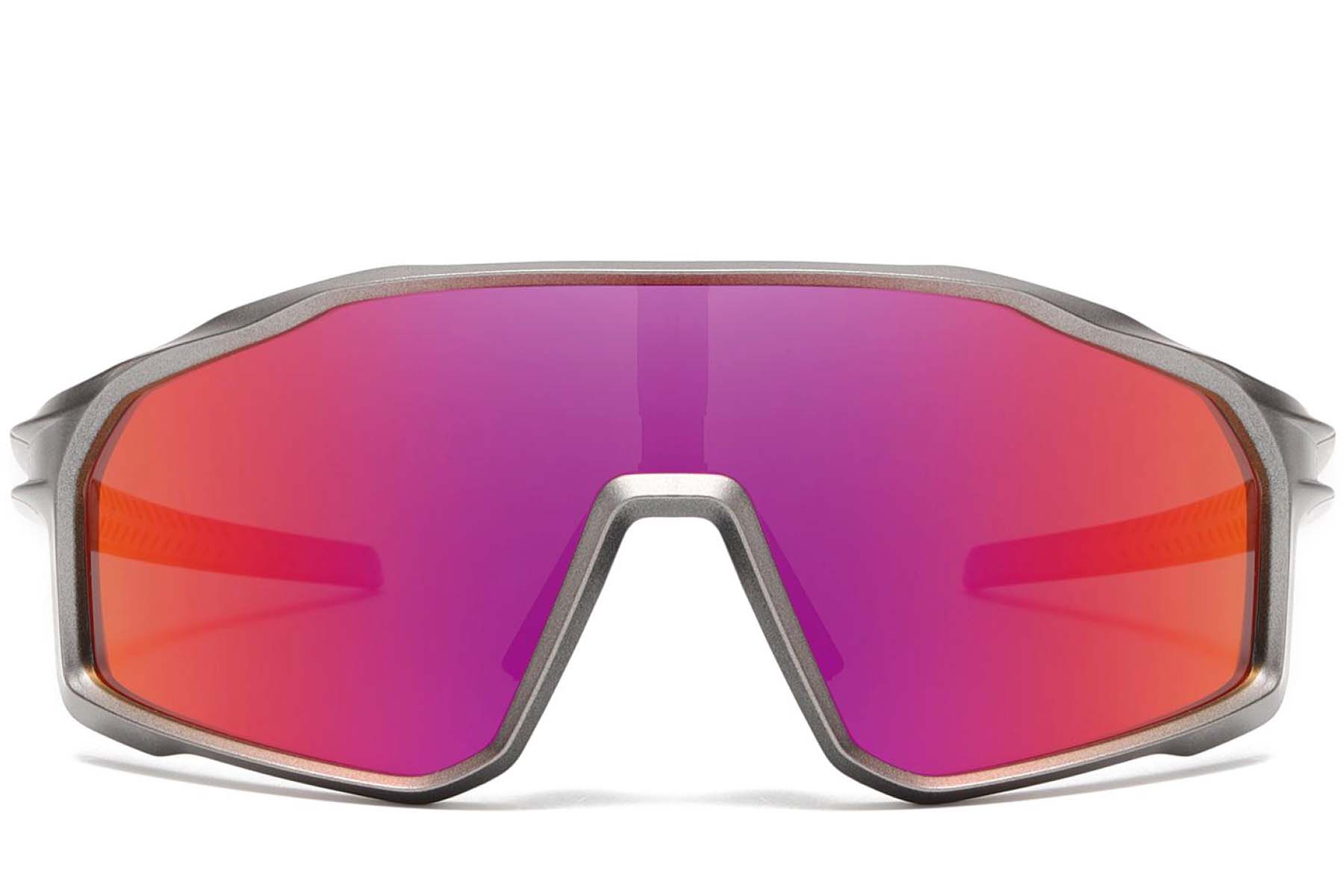 BS0205-0040_Purple_Semi-rimless_TR90_Sunglasses_front