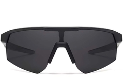 BS0205-0041_Black_Semi-rimless_TR90_Sunglasses_front