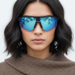 bs0205-0042_black_semi-rimless_tr90_sunglasses_model