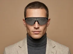 BS0205-0043_Black_Semi-rimless_TR90_Sunglasses-tryon_male