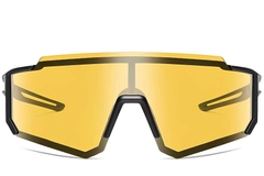 BS0205-0049_Black_Aviator_Plastic_Sunglasses_front