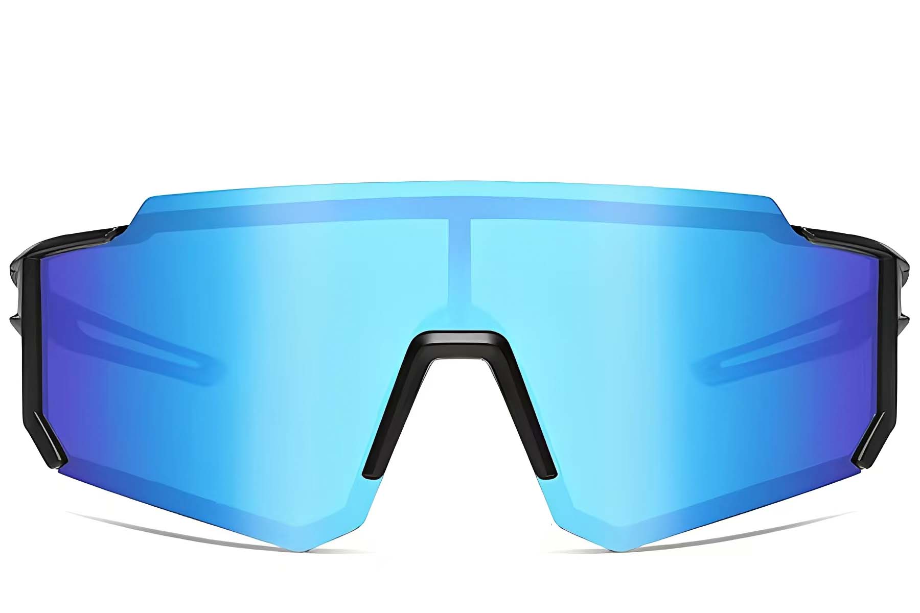 BS0205-0050_Black_Aviator_Plastic_Sunglasses_front