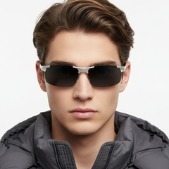 bs0205-0052_silver_semi-rimless_aluminium_sunglasses_model