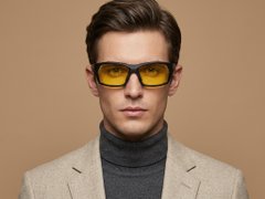 BS0205-0061_Black_Rectangular_TR90_Sunglasses-tryon_male