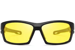 BS0205-0061_Black_Rectangular_TR90_Sunglasses_front