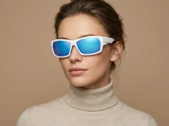 BS0205-0064_White_Rectangular_TR90_Sunglasses-tryon_female