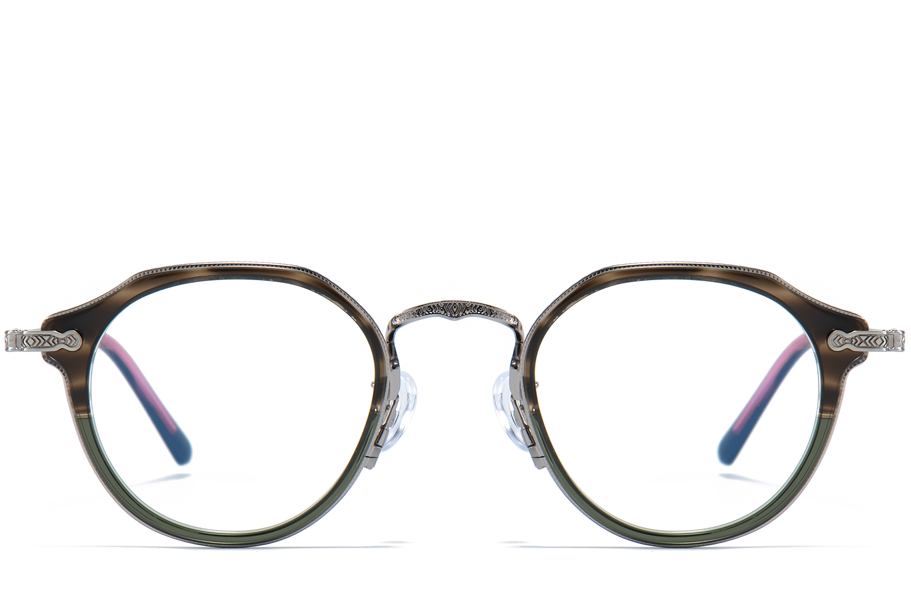 BS0218-0006_Silver_Oval_Titanium_Glasses_front