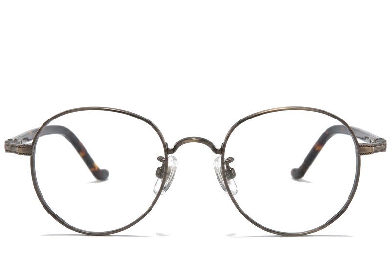 BS0218-0018_Brown_Oval_Titanium_Glasses_corner-front