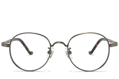 BS0218-0018_Brown_Oval_Titanium_Glasses_corner-front