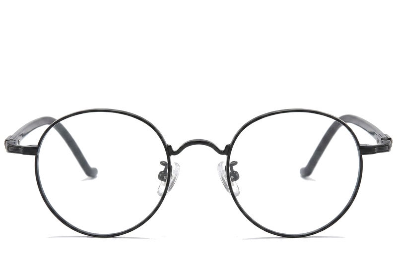 BS0218-0020_Black_Oval_Titanium_Glasses_corner-front