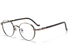 BS0218-0023_Brown_Oval_Titanium_Glasses_corner