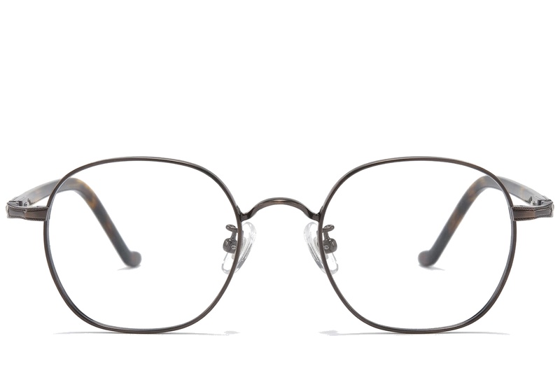 BS0218-0025_Brown_Oval_Titanium_Glasses_corner-front
