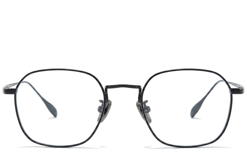 BS0218-0031_Black_Oval_Titanium_Glasses-front