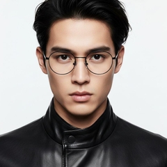bs0218-0043_black_oval_titanium_glasses_model