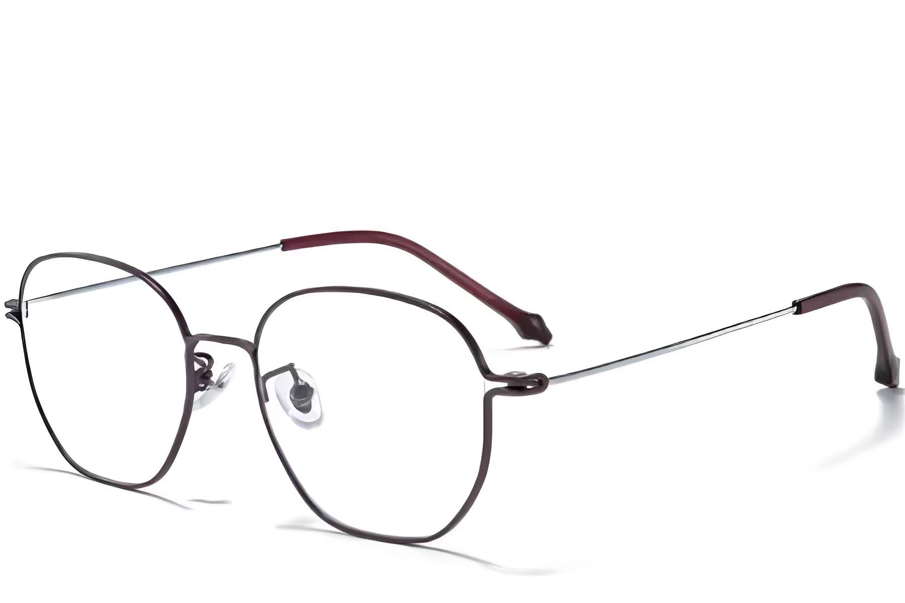 BS0218-0057_Brown_Oval_Titanium_Glasses_corner