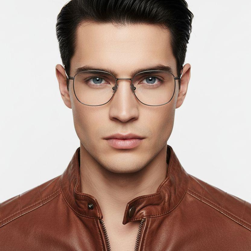 bs0218-0060_brown_rectangular_titanium_glasses_model