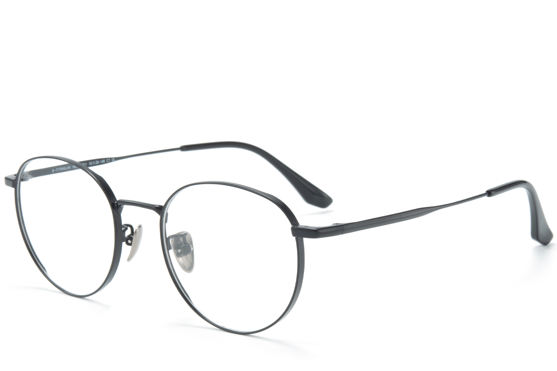 BS0218-0064_Black_Oval_Titanium_Glasses_corner