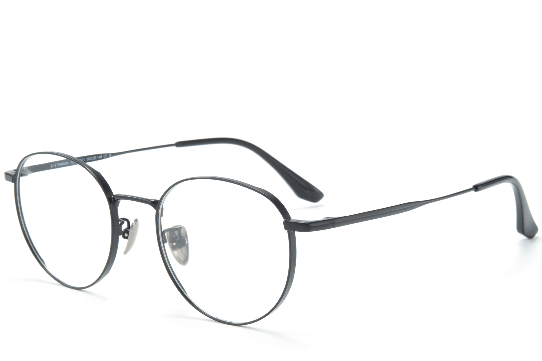 BS0218-0064_Black_Oval_Titanium_Glasses_corner