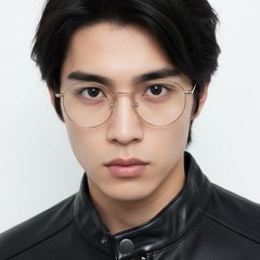 bs0218-0068_golden_oval_titanium_glasses_model