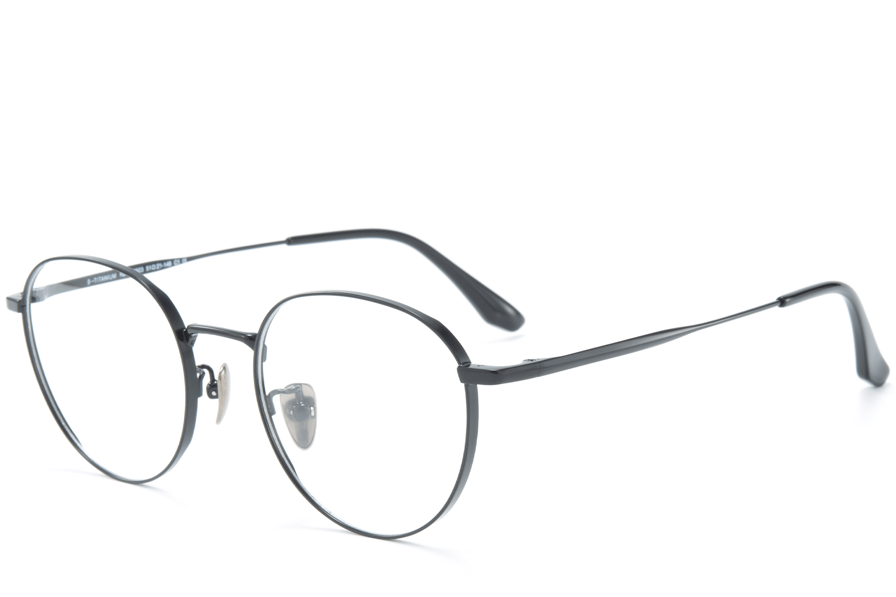 BS0218-0074_Black_Oval_Titanium_Glasses_corner
