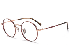 BS0218-0082_Red_Round_Titanium_Glasses_corner