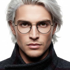 bs0218-0085_black_round_titanium_glasses_model