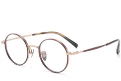 BS0218-0086_Red_Round_Titanium_Glasses_corner