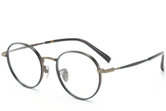 BS0218-0089_Black_Round_Titanium_Glasses_corner