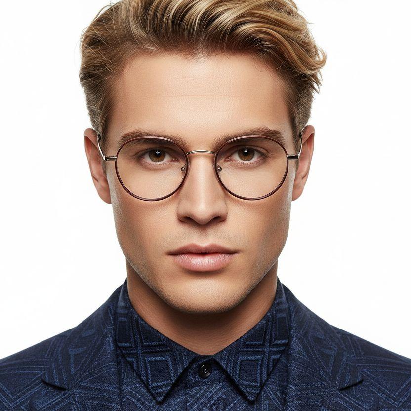 bs0218-0090_red_round_titanium_glasses_model