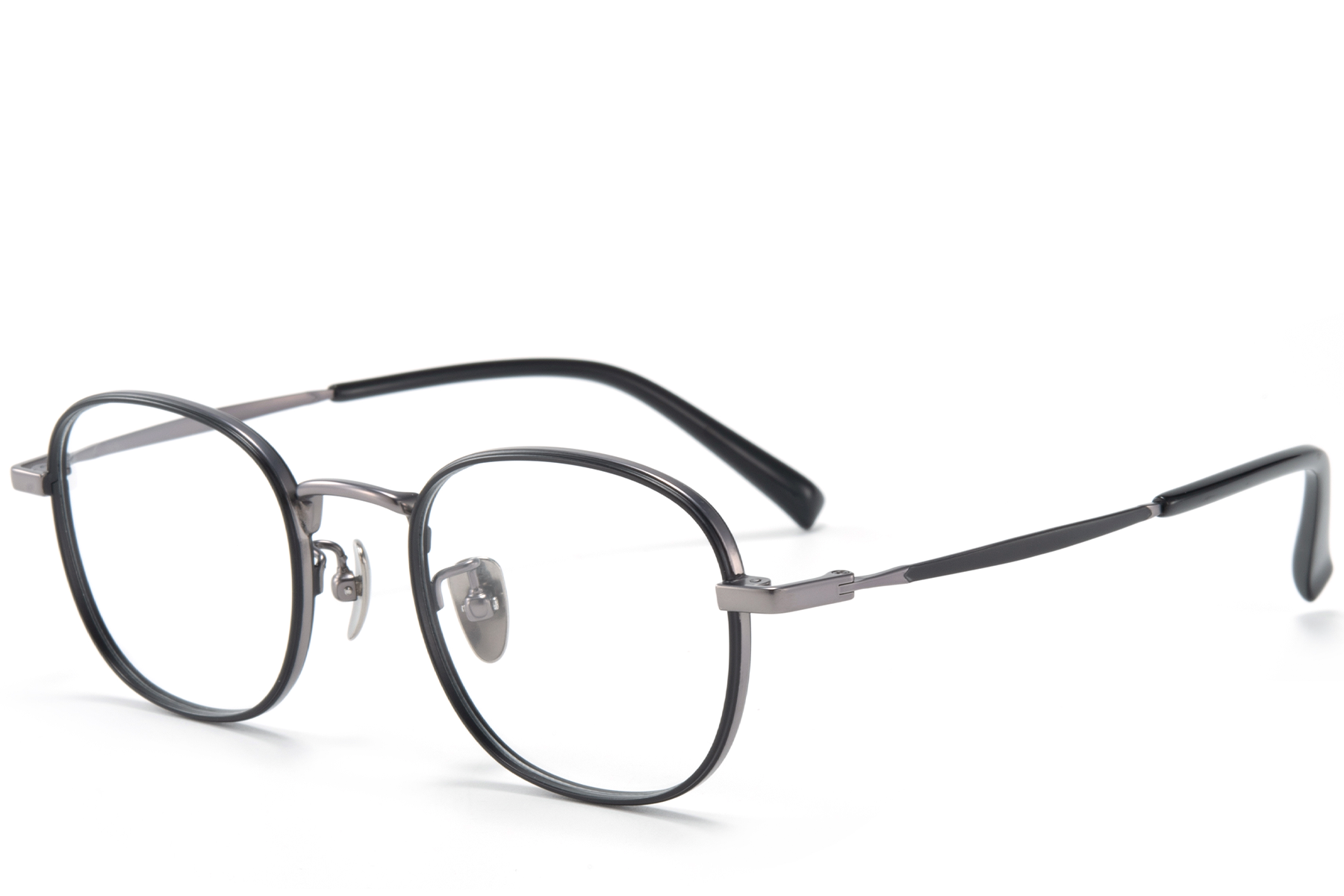 BS0218-0091_Black_Rectangular_Titanium_Glasses_corner