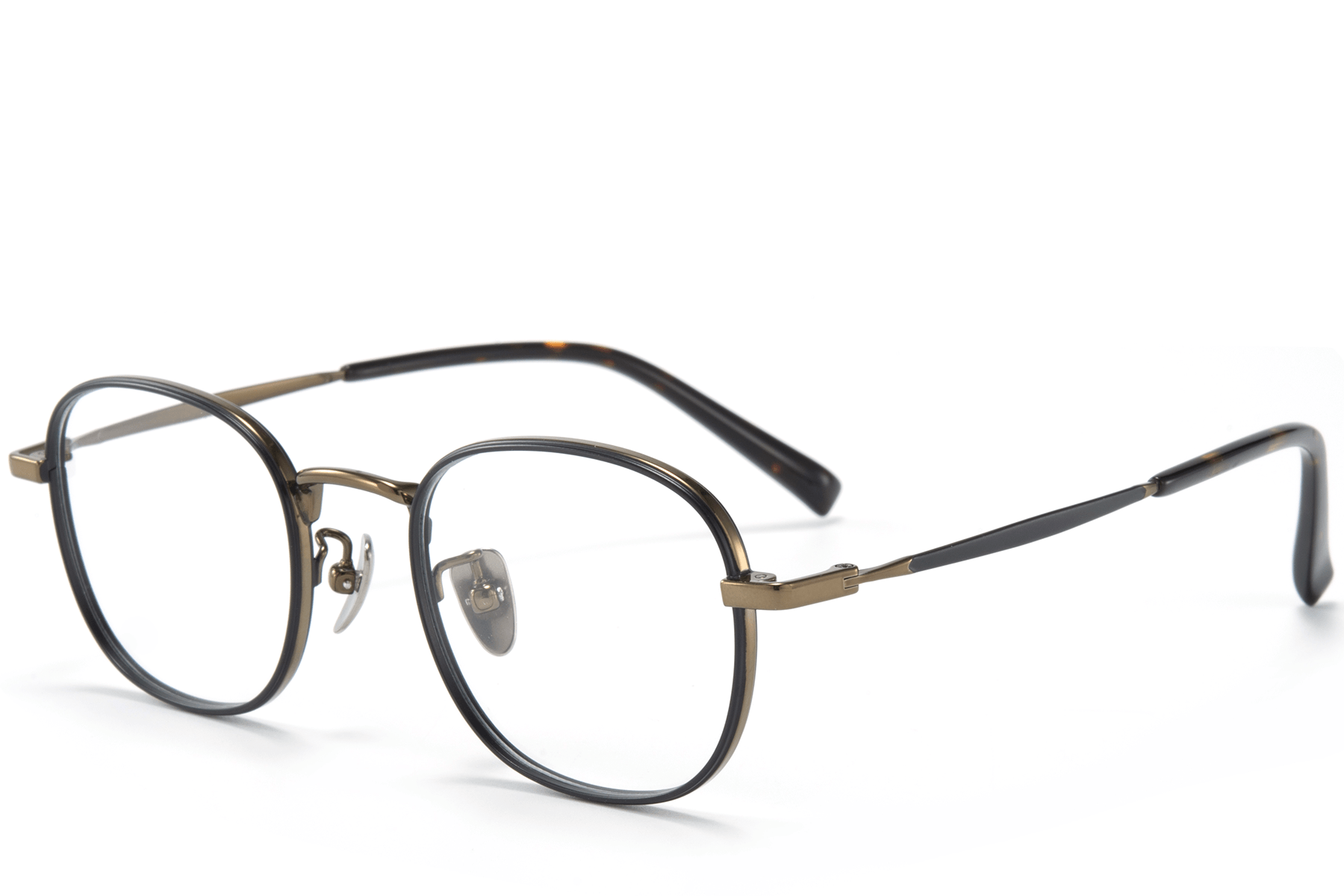 BS0218-0093_Black_Rectangular_Titanium_Glasses_corner