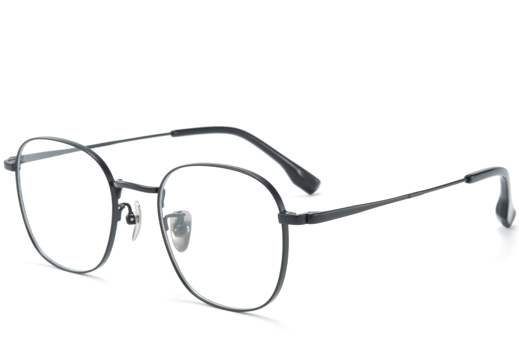 BS0218-0105_Black_Rectangular_Titanium_Glasses_corner