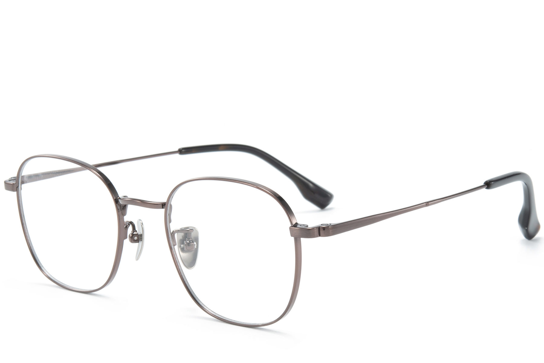 BS0218-0106_Brown_Rectangular_Titanium_Glasses_corner