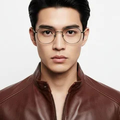 bs0218-0108_grey_rectangular_titanium_glasses_model