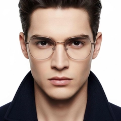 bs0218-0109_golden_rectangular_titanium_glasses_model