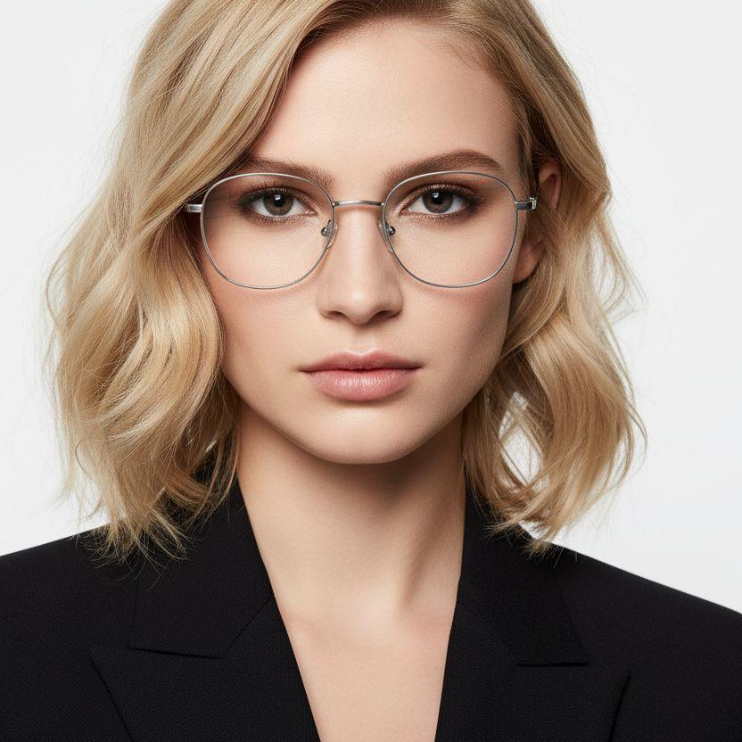 bs0218-0110_silver_rectangular_titanium_glasses_model