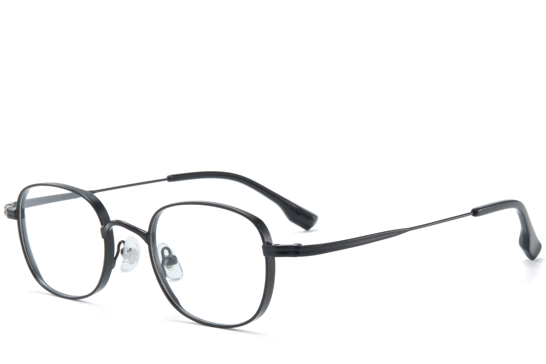 BS0218-0116_Black_Rectangular_Titanium_Glasses_corner