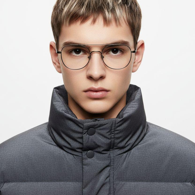 bs0218-0118_brown_rectangular_titanium_glasses_model