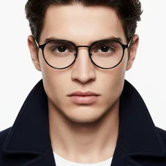 bs0218-0121_black_round_titanium_glasses_model