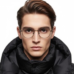 bs0218-0122_brown_round_titanium_glasses_model