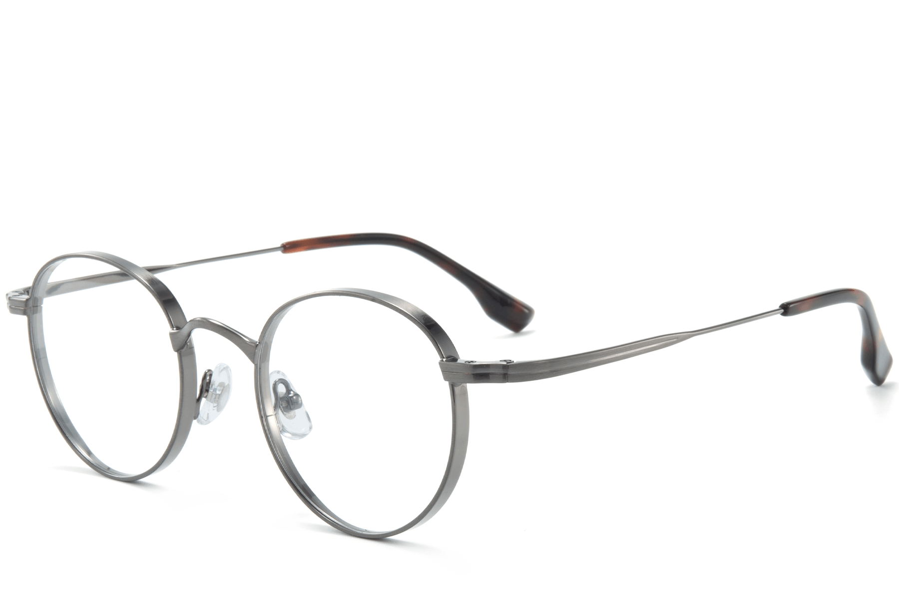 BS0218-0124_Silver_Round_Titanium_Glasses_corner
