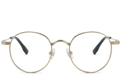 BS0218-0125_Golden_Round_Titanium_Glasses_corner-front