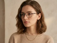 BS0218-0126_Black_Rectangular_Titanium_Glasses_corner-tryon_female