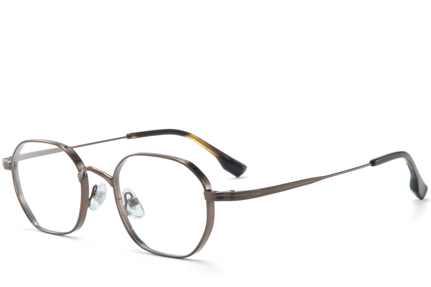 BS0218-0127_Brown_Rectangular_Titanium_Glasses_corner