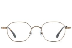 BS0218-0128_Brown_Rectangular_Metal_Glasses-front