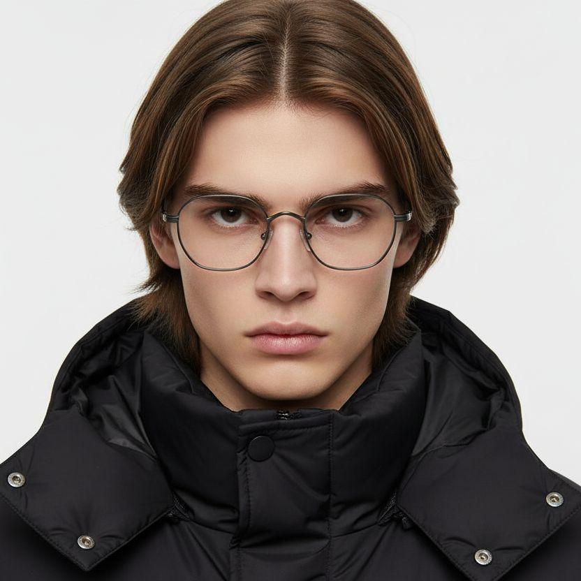 bs0218-0129_silver_rectangular_titanium_glasses_model