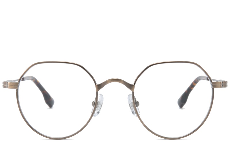 BS0218-0133_Brown_Oval_Titanium_Glasses_corner-front