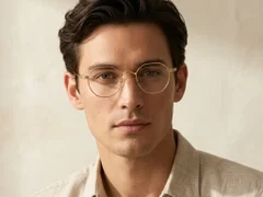 BS0218-0135_Golden_Oval_Metal_Glasses-tryon_male