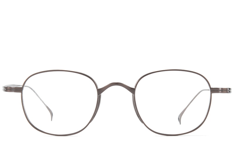 BS0218-0137_Brown_Rectangular_Metal_Glasses-front