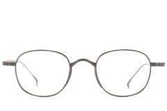 BS0218-0137_Brown_Rectangular_Metal_Glasses-front